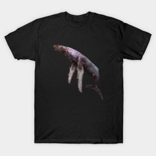 Galaxy Humpback Whale T-Shirt